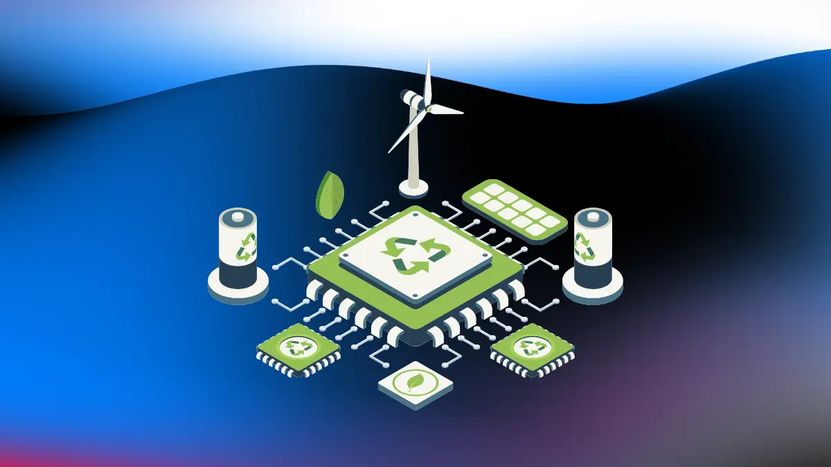 Eco-friendly technology and renewable energy concept